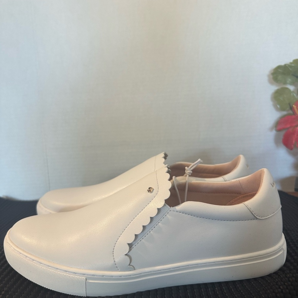 🆕Kate Spade Leather Slip-On Sneakers - Picture 5 of 14